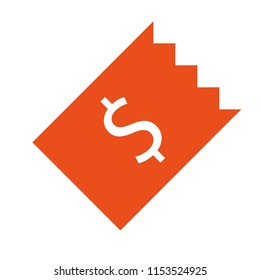 ticket icon, pictogram