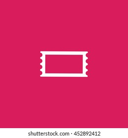 ticket icon. ticket sign