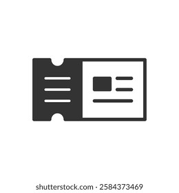 Ticket Icon Sign Symbol Vector