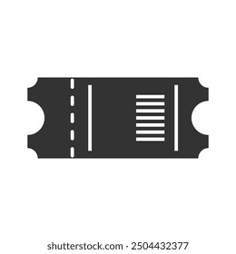 Ticket icon. Suitable for event planning websites or promotions. Great for printing