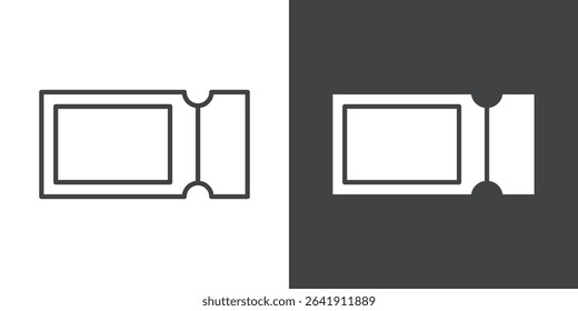 ticket icon symbol illustration logo