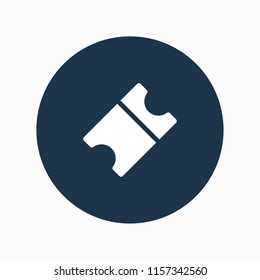 ticket icon vector