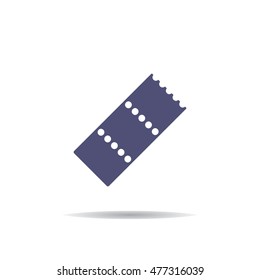 Ticket Icon Vector