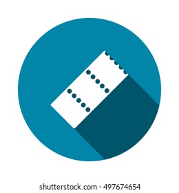 Ticket Icon Vector