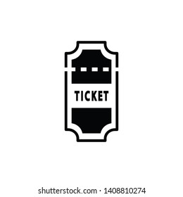 ticket icon vector design illustration