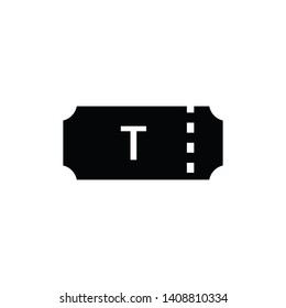 ticket icon vector design illustration