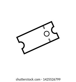 ticket icon vector; film ticket icon
