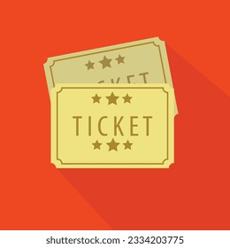 diseño plano vectorial de icono de entrada

