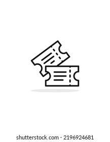 ticket icon  icon vector illustration, eps 10