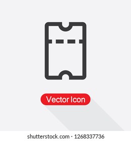 Ticket Icon Vector Illustration Eps10