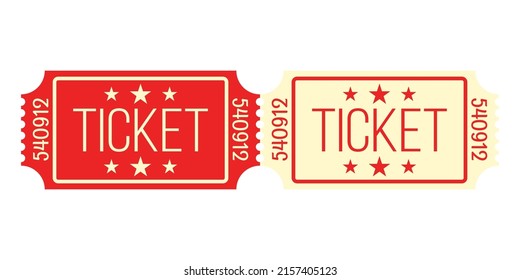 3,075 Retro Ticket Icon Cartoon Images, Stock Photos & Vectors ...