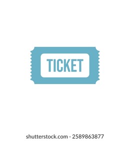 Ticket Icon Vector Illustration Logo Template