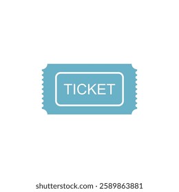 Ticket Icon Vector Illustration Logo Template