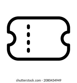 Ticket I icon vector image. Can also be used for web apps, mobile apps and print media.