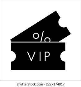 Ticket icon vector. Line raffle ticket symbol. Trendy flat outline ui sign design. Thin linear graphic pictogram for web site, mobile application. Logo illustration. Eps10.