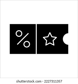 Ticket icon vector. Line raffle ticket symbol. Trendy flat outline ui sign design. Thin linear graphic pictogram for web site, mobile application. Logo illustration. Eps10.