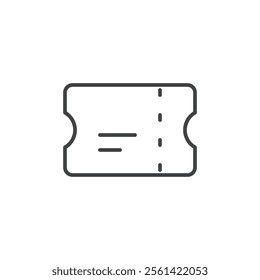 Ticket icon Vector logo set flat