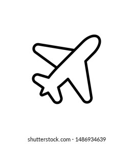 ticket Icon Vector Logo Template 