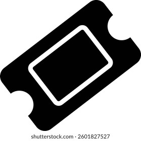 Ticket icon vector. Raffle ticket symbol. Trendy flat outline ui sign design. Thin linear graphic pictogram for web site, mobile application.
