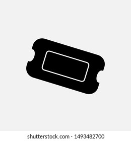 
Ticket Icon - Vector, Sign and Symbol for Design, Presentation, Website or Apps Elements.