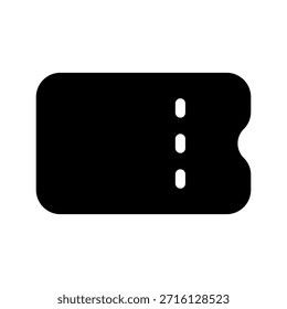 Ilustración de diseño de símbolo de Vector de icono de boleto