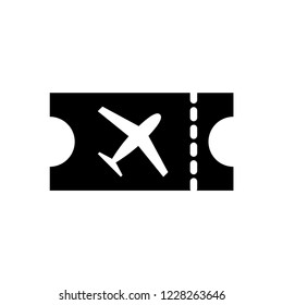 Ticket icon vector. Ticket symbol. Trendy flat ui sign design graphic pictogram for web site, mobile application. Logo illustration.