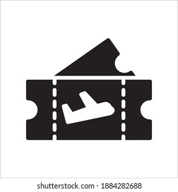 Ticket Icon Vector Template Illustration