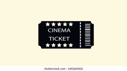 Ticket icons isolated. Vector illustration. vector graphics of tickets for cinema, plane, theater, cinema