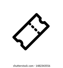 Ticket icon,vector illustration. Flat design style. vector ticket icon illustration isolated on White background, ticket icon Eps10. ticket icons graphic design vector symbols.