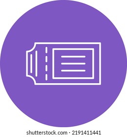 Imagen vectorial del icono de círculo de la línea de entrada. También se puede usar para aplicaciones web, aplicaciones móviles y medios impresos.