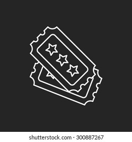 ticket line icon