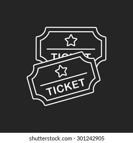 Ticket Line Icon