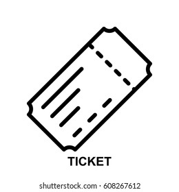 Ticket Line Icons 