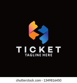 ticket logo icon