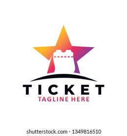 ticket logo icon