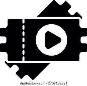 Ticket Nuevo Vector de diseño de iconos creativos