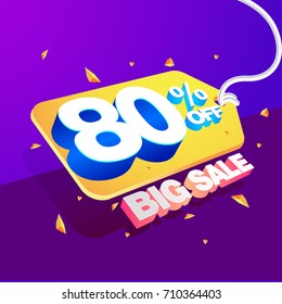 Ticket offer, for discounts and sales