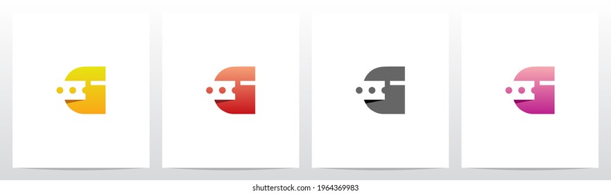 Ticket On Letter Logo Design G