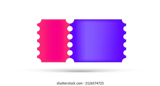 Ilustración de tiras sobre color blanco