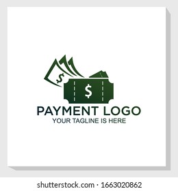 ticket payment logo template design vector, traveling logo vector