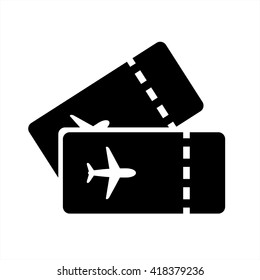 Ticket Plane Airport Travel Icon