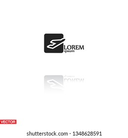  ticket plane, icon. Vector  Eps 10 