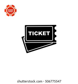 Ticket simple icon