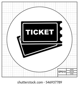 Ticket simple icon