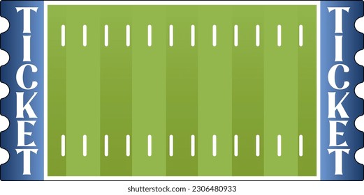 entrada con marcas de campo de fútbol, vector