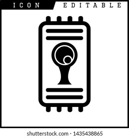 ticket symbol icon isolated sign symbol vector illustration - vector
