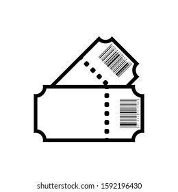 Ticket Symbol Icon Vector Illustration