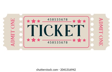 Ticket theatre, cinema, circus, event, exhibition