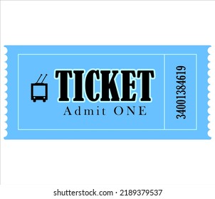 Ticket Trip By Trolleybus Stock Vector (Royalty Free) 2189379537 ...