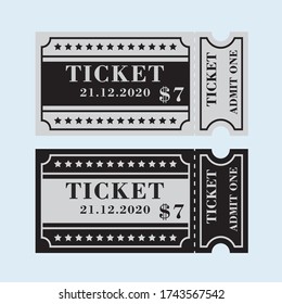 vectores de entradas en blanco y negro.